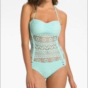 Robin Piccone “Penelope” Crotchet Swimsuit